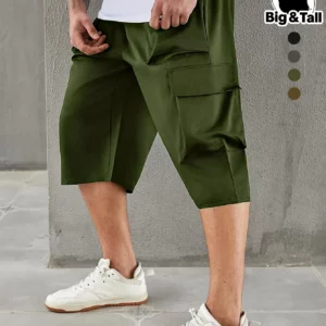 Men's Casual Cargo Shorts Lightweight Durable Multi-Pocket Outdoor Work Hiking Travel Shorts Comfortable Fit - Image 7