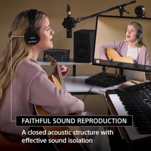 Sony MDR-M1 Professional Reference Closed Monitor Headphones - Image 5