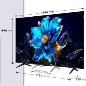 TCL 65P7K-UK 65" QLED 4K Ultra HD HDR Google TV (Google Assistant, Freeview Play, Dolby Atmos, Dolby Vision, HDR10+, 120Hz Game Accelerator, Motion Clarity，2025 New Model) - Image 3