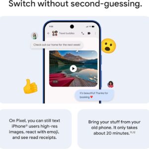 Google Pixel 10 - Unlocked Android Smartphone - Gemini AI Assistant - Advanced Triple Rear Camera, Fast-Charging 24+ Hour Battery, and 6.3" Actua Display - Obsidian - 128 GB (2025 Model) - Image 6
