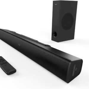 Creative Stage V2 2.1 Channel 160W Soundbar with Subwoofer, Clear Dialog and Surround by Sound Blaster, Bluetooth 5.0, TV ARC, Optical, and USB Audio,Adjustable Bass and Treble, for TV - Image 3