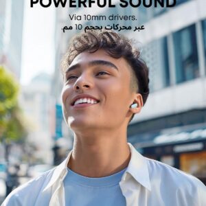 soundcore P30i by Anker Noise Cancelling Earbuds, Strong and Smart Noise Cancelling, Powerful Bass, 45H Playtime, 2-in-1 Case and Phone Stand, IP54, Wireless Earbuds, Bluetooth 5.4, App Control. - Image 3