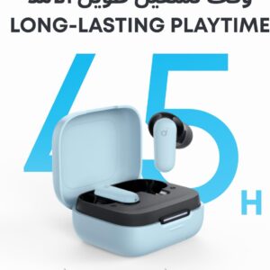 soundcore P30i by Anker Noise Cancelling Earbuds, Strong and Smart Noise Cancelling, Powerful Bass, 45H Playtime, 2-in-1 Case and Phone Stand, IP54, Wireless Earbuds, Bluetooth 5.4, App Control. - Image 5