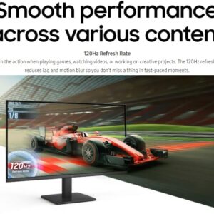 Samsung 27" Essential Monitor S32GF FHD (1,920 x 1,080) 120Hz Refresh Rate 5Ms for Gaming and Office Use(Amazon Exclusive) - Image 6