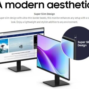 Samsung 27" Essential Monitor S32GF FHD (1,920 x 1,080) 120Hz Refresh Rate 5Ms for Gaming and Office Use(Amazon Exclusive) - Image 8