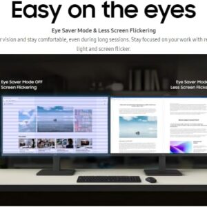 Samsung 27" Essential Monitor S32GF FHD (1,920 x 1,080) 120Hz Refresh Rate 5Ms for Gaming and Office Use(Amazon Exclusive) - Image 9