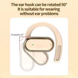 Bluetooth 5.4 Earphones IPX7 Waterproof 20Hrs Wireless Headphones with ENC Noise Cancelling Mic Deep Bass For Sports Workout Gym - Image 3