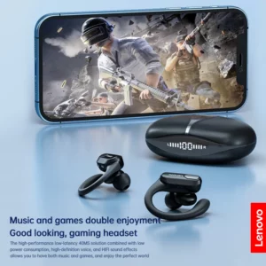 Original Lenovo XT80 Sports Wireless Earphones with Mics, LED Power Display,Hifi Stereo Sound Bluetooth 5.3 TWS HeadphHeadphones - Image 4