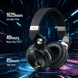 Bluedio T2+ Bluetooth Headphone Wireless Headset Foldable Sports Earphone Bluetooth 5.0 HIFI Sound 57mm Strong Bass SD Card Slot - Image 4
