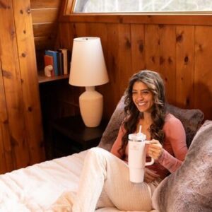 STANLEY Quencher H2.0 Tumbler with Handle and Straw 30 oz | Flowstate 3-Position Lid | Cup Holder Compatible for Travel | Insulated Stainless Steel Cup | BPA-Free | Rose Quartz 2.0 - Image 2