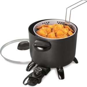 Presto 06006 Kitchen Kettle Multi-Cooker, Steamer, Deep Fryer, Black - Image 8