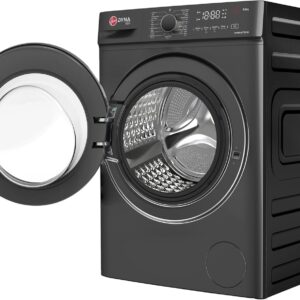 Hoover 7kg Front Load Washing Machine – Grey | Inverter Motor, 1200RPM Spin Speed, 15 Wash Programs, Steam Wash, Knob & Touch Control, 1YrWarranty +10Yr Motor Warranty – HWM-M712-G(Amazon Exclusive) - Image 4