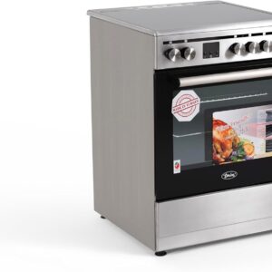Terim 60X60 Ceramic Cooking Range, 6 Oven Function With Turbo Fan, Stainless Steel, Tervc66St, 1 Year Warranty - Image 2
