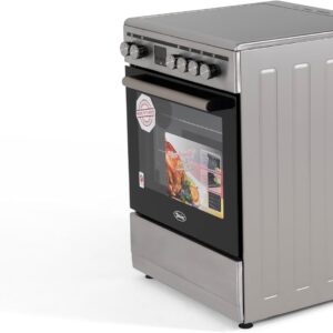 Terim 60X60 Ceramic Cooking Range, 6 Oven Function With Turbo Fan, Stainless Steel, Tervc66St, 1 Year Warranty - Image 3