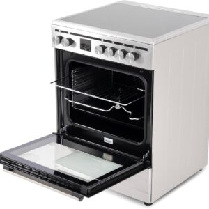 Terim 60X60 Ceramic Cooking Range, 6 Oven Function With Turbo Fan, Stainless Steel, Tervc66St, 1 Year Warranty - Image 4