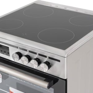 Terim 60X60 Ceramic Cooking Range, 6 Oven Function With Turbo Fan, Stainless Steel, Tervc66St, 1 Year Warranty - Image 7