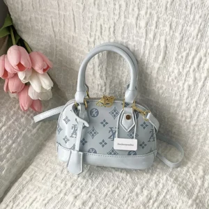 Classic style small handbag - Women's shell bag, simple and fashionable, versatile and stylish, embossed design, single shoulder - Image 5