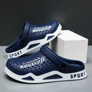 Men's Sandals, Comfortable, Lightweight, Non-Slip, Breathable Indoor and Outdoor Eva Slippers, Outdoor Garden Shoes, Beach Shoes - Image 1