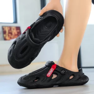 Baotou Slippers for Men and Women 2025 New Summer Outdoor Wear Non-Slip Anti-Odor Sports Beach Dual-Use Sandals and Slippers - Image 5