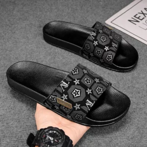 Shoes for Men's Sandals Slippers Breathable Lightweight Beachwear Anti-slip Large Size Comfortable Casual EVA Bottom Slippers - Image 1