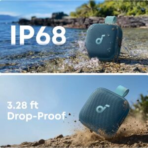 soundcore Boom Go 3i Portable Bluetooth Speaker by Anker, 24H Playtime, 15W Punchy Sound, Emergency Power Bank, Powerful BassUp 2.0, Bluetooth 6.0, IP68 Waterproof for Hiking/Cycling/Camping (Blue) - Image 6