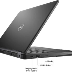 (Renewed) Dell Latitude 5490 / Intel 1.7 GHz Core i5-8350U Quad Core CPU / 16GB RAM / 512GB SSD / 14" FHD (1920 x 1080) Display/HDMI/USB-C/Webcam/Windows 10 Pro, Black - Image 6