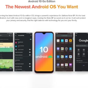 Labymos Note 8P 4G Mobile Phone Android 10 5.5-inch 2GB+16GB MT6737 Quad Core 8MP 2700mAh Face Dual SIM Smartphone Global Version - Image 6