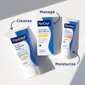 PanOxyl 10% Benzoyl Peroxide Acne Foaming Wash, Maximum Strength, Daily Acne-Fighting Face and Body Cleanser, Face Wash to Clear, Treat and Prevent Acne Pimples and Stubborn Breakouts, 5.5 Oz Tube - Image 7