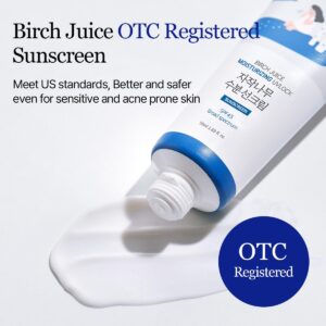 ROUND LAB Birch Juice Moisturizing UV LOCK SPF 45 Broadspectrum 1+1 (2-pack), Hydrating Lotion-like Lightweight Glow Sunscreen for Sensitive Skin, No White Cast, Fragrance-Free, Korean Sunscreen - Image 5