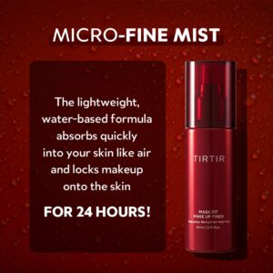 TIRTIR Mask Fit Make-up Fixer | 24H Transfer-Resistant Lightweight Non-Greasy Makeup Setting Spray 2.7 Fl Oz - Image 5