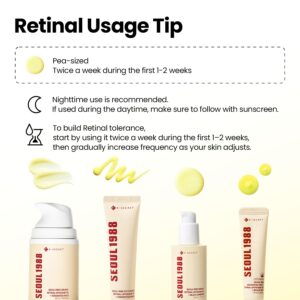 K-SECRET SEOUL 1988 Retinal Serum – Formulated with Advanced Retinal Liposome 2% and 58% Black Ginseng Extract | Fine Lines and Skin Texture Care Serum | Korean Skincare, 30ml / 1.01 fl oz - Image 7