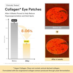 Abib Vegan Collagen Eye Patches for Wrinkles & Fine Line with Jericho Rose Jelly & Peptides, 60 Count, Korean Skin Care - Image 6