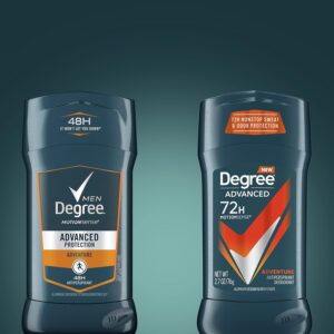 Degree Men Antiperspirant Deodorant Adventure Antiperspirant For Men With MotionSense Technology 2.7 oz, Pack of 4 - Image 9