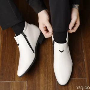 New spring Men Elegant minimalist comfortable Dress Shoes Men Formal Retro Fashionable versatile Pointed Toe Business Shoes - Image 4