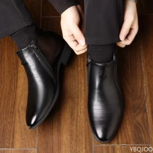 New spring Men Elegant minimalist comfortable Dress Shoes Men Formal Retro Fashionable versatile Pointed Toe Business Shoes - Image 6