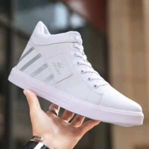 Big Size 39-48 Men's Casual Shoes High top Sneakers Fashion Designer Platform Flats Shoes Outdoor Tennis Training Shoes Men - Image 5
