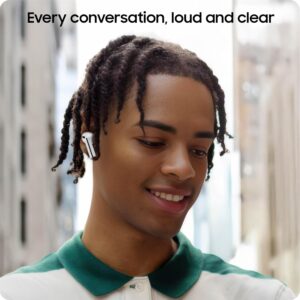 SAMSUNG Galaxy Buds 3 FE (2025) True Wireless Bluetooth Earbuds, Active Noise Cancellation, Powerful Sound, Clear Calls, Long Lasting Battery, Hands Free AI, Black [US Version, 2 Year Warranty] - Image 9
