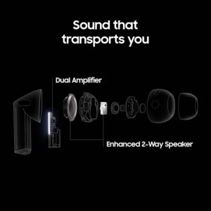 Samsung Galaxy Buds 3 Pro AI True Wireless Bluetooth Earbuds, Noise Cancelling, Sound Optimization, Redesigned Comfort Fit, Silver [US Version, Amazon Exclusive, 2Yr Warranty] - Image 3