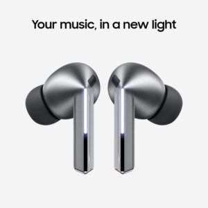 Samsung Galaxy Buds 3 Pro AI True Wireless Bluetooth Earbuds, Noise Cancelling, Sound Optimization, Redesigned Comfort Fit, Silver [US Version, Amazon Exclusive, 2Yr Warranty] - Image 7