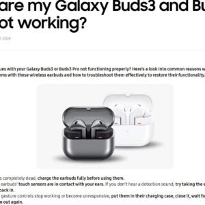 Samsung Galaxy Buds 3 Pro AI True Wireless Bluetooth Earbuds, Noise Cancelling, Sound Optimization, Redesigned Comfort Fit, Silver [US Version, Amazon Exclusive, 2Yr Warranty] - Image 10