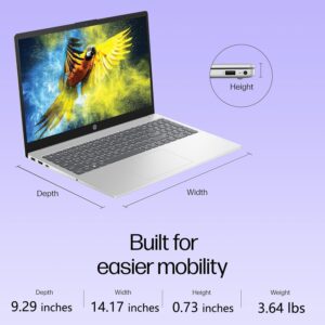 HP Pavilion 15.6 Laptop Computer for Daily Work & Student Home Study, Lifetime Office 365, Intel N100, 8GB RAM, 256GB SSD, Fast Charging, Long Battery Life, Windows 11 Home - Image 7