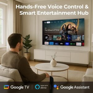 iFFALCON 55" 4K MiniLED Smart TV | PS5 & Xbox Ready, 4X HDMI 2.1 | Hotel, Home & Office Use | 144Hz VRR 240Hz, Dolby Vision Gaming, Dolby Atmos, IMAX Enhanced, Google TV, Alexa | 55U85 - Image 7