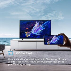 FPD 43 Inch Smart TV Flat Screen Frame LED Television Full HD 1080p Google Cast Built in, Streaming Live Ultra Thin HDR10 Android TV, Bluetooth, Vesa, Hdmi, WiFi (Palette-Series 2026) - Image 5