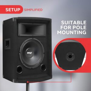 PYLE-PRO 500Watt Outdoor Sound System Vehicle Stereo Speakers w/ 10" Woofer, 1.5" Kapton VC, Dual Tweeters, 4"x10" Super Horn Midrange, Crossover Network-PylePro PADH1079 - Image 4