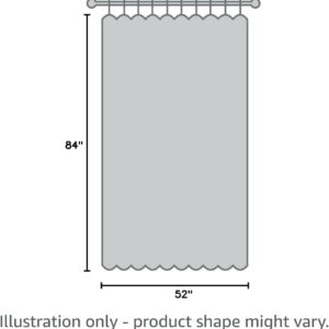 MIULEE 100% Blackout Linen Textured Curtains for Bedroom Solid Thermal Insulated Natural Beige Grommet Room Darkening Curtains & Drapes Luxury Decor for Living Room Nursery 52 x 84 Inch (2 Panels) - Image 3