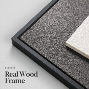 3D Textured Framed Neutral Abstract Wall Art for Bedroom, 3 Piece Modern Artwork for Walls, Minimalist White and Brown Geometric Wall Paintings for Living Room, Dining Room, Lounge Wall Decor 16x24 In - Image 6