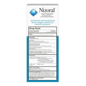 Nizoral Anti-Dandruff Shampoo with 1% Ketoconazole, Fresh Scent, 7 Fl Oz - Image 9