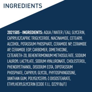 CeraVe PM Facial Moisturizing Lotion, Night Cream with Hyaluronic Acid and Niacinamide, Ultra-Lightweight, Oil-Free Moisturizer for Face, 3 Ounce - Image 10