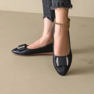 2026 Women Trend Flat New Casual Lightweight Office Dress Shoes Women Baotou Slip on Comfortable Elegant Loafers Shoes for Women - Image 3
