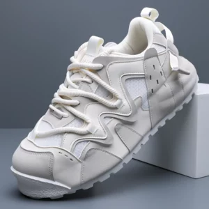 Men's Casual Sports Shoes Outdoor Lightweight Sports Shoe Mesh Breathable Hiking Shoe Outdoor Camping Shoe Walking Sports Sho - Image 2